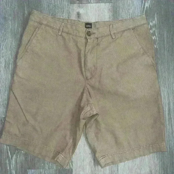 BOSS HUGO BOSS MENS SHORT 9” Size 30R - - Picture 1 of 7